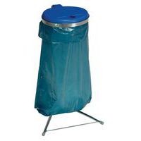 Support sac-poubelle avec couvercle - 120 L