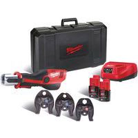 Coffret Pince a sertir 12V 2,0Ah M12 HPT-202C V-SET2 - Milwaukee