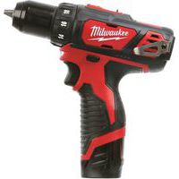 Perceuse-Visseuse 2 vitesses 2,0Ah Red Li-Ion 30 Nm M12 BDD-202X - Milwaukee