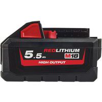 Batterie M18 HB55 - 18V 55Ah HIGH-OUTPUT Red Lithium - Milwaukee