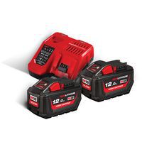 Pack batterie NRJ 18V 12 Ah Red Li-ion systeme M18 + 1 batterie M12 60Ah - Milwaukee