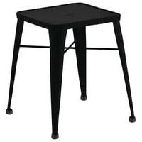 Tabouret Roma acier 4 pieds