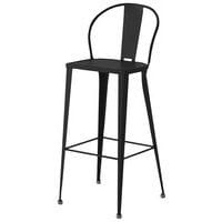 Tabouret Turia acier