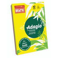 Ramette Adagio 200 feuilles - 80 g- Couleur vives - Rey