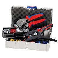 Coffret de sertissage : embouts Pince 97 53 18/12 52 195 - KNIPEX