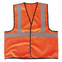 Gilet haute visibilité Orange - Manutan Expert