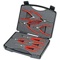 Jeu de pinces de précision pour circlips 8 outils _ 00 21 25_Knipex