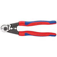 Coupe-câbles forgé avec gaines bi-matière 190 mm _ 95 62 190 SB_Knipex