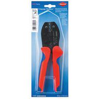 Pince à sertir brunie KNIPEX PreciForce® avec gaines bi-matière 220 mm _ 97 52 36 SB