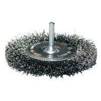 Brosse circulaire sur tige