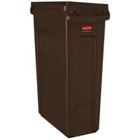 Collecteur pour tri sélectif slim jim® gris 87 litres RUBBERMAID 76420012