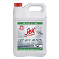 Nettoyant béton ciré sols peints Jex Professionnel - Bidon 5 L