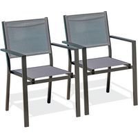 Fauteuil jardin empilable Tolede en lot - DCB Garden