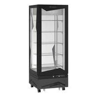 Vitrine verticale MARILYN, bi-température, 450 L, tablettes en verre