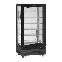 Vitrine verticale MARILYN, bi-température, 650 L, tablettes en verre