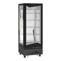 Vitrine verticale MARILYN, négative ventilée, 450-NV-INV L, tablettes