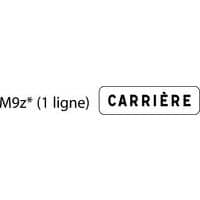 Panonceau pour panneaux de signalisation type AB3A - M9z