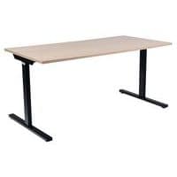 Bureau droit 160 cm pieds T Misao - Manutan Expert