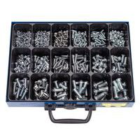 Coffret de vis à 6 pans creux à tête ronde - 582 pièces