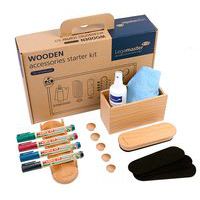 Accessoires pour tableau blanc WOODEN set de 17 pieces - Legamaster