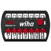 Jeu de 7 embouts TY BitBuddy 49mm Pozidriv et Torx - WIHA