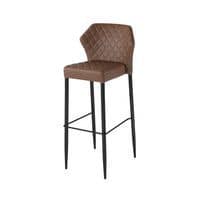 Tabouret empilable LOUIS simili cuir