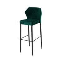 Tabouret empilable LOUIS velours