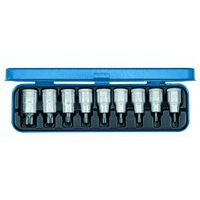 Coffret douilles tournevis 1/2 9 pièces Torx IN19LKM - Gedore