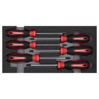 Jeu tournevis Torx en module 1/3 6 pièces R22150015 - GedoreRed