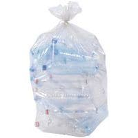 Sac poubelle transparent - 80% de matières recyclées