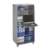 Armoire informatique mobile aluminium Orga