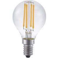 Ampoule G45 sphérique à filament LED E14 et E27 3W - SPL