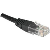 Cordon RJ45 Budget catégorie 6 U/UTP noir - 1,5 m