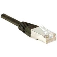 Cordon RJ45 catégorie 5e F/UTP noir - 5 m