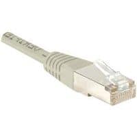 Cordon RJ45 catégorie 6 F/UTP gris - 0,5 m