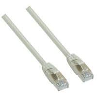 Cordon RJ45 catégorie 6 F/UTP snagless gris - 2 m