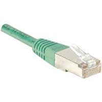 Cordon RJ45 catégorie 6 F/UTP vert - 0,5 m