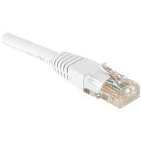 Cordon RJ45 catégorie 6 U/UTP blanc - 2 m