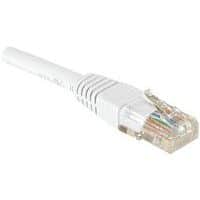 Cordon RJ45 catégorie 6 U/UTP blanc - 20 m