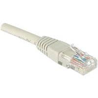 Cordon RJ45 catégorie 6 U/UTP gris - 15 m