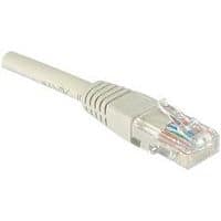 Cordon RJ45 catégorie 6 U/UTP gris - 5 m