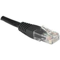 Cordon RJ45 catégorie 6 U/UTP noir - 20 m