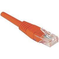 Cordon RJ45 catégorie 6 U/UTP rouge - 0,5 m