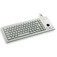 Clavier Azerty compact G84-4400 PS/2 gris