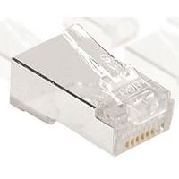 Connecteur 8/8 RJ45 blindé - avec insert par 10