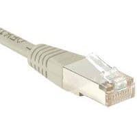 Cordon RJ45 catégorie 5e F/UTP gris - 1,5 m