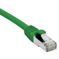 Cordon RJ45 catégorie 5e F/UTP snagless vert - 0,5 m