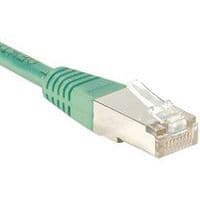 Cordon RJ45 catégorie 5e F/UTP vert - 1,5 m