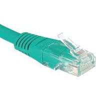 Cordon RJ45 catégorie 5e U/UTP vert - 1,5 m