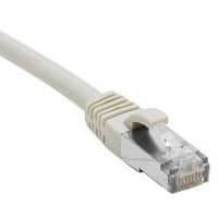 Cordon RJ45 catégorie 6 F/UTP LSOH snagless gris - 0,3 m